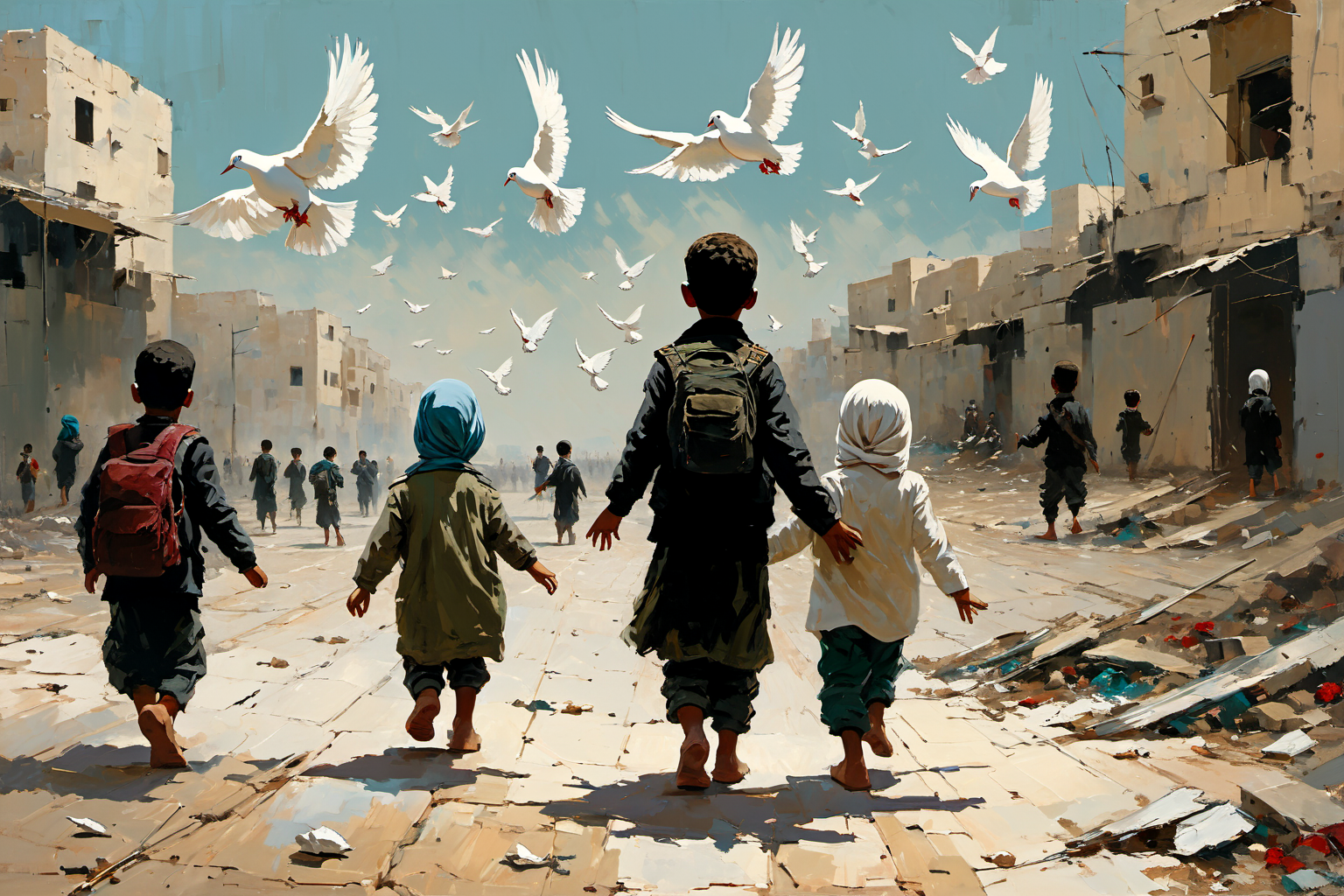 Palestine, Children, Gaza